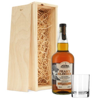 Peaky Blinders whisky sæt