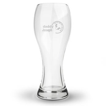 Verre &agrave; bi&egrave;re - Weizen - F&ecirc;te des P&egrave;res