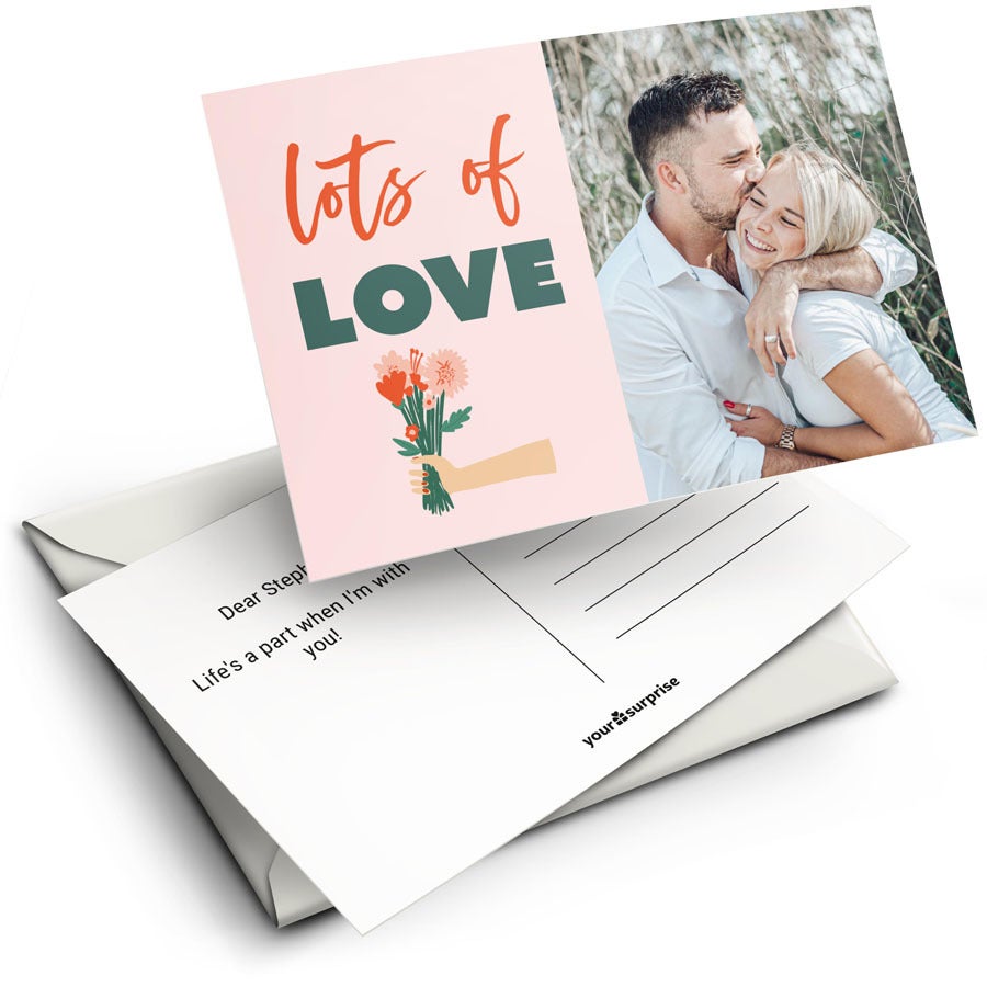 Kort til valentinsdag – M – Portræt