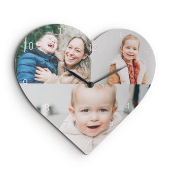 Mother's Day clock - Heart 