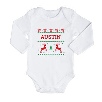 Baby's first Christmas onesie
