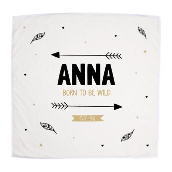 Babydeken met naam