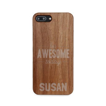 Wooden phone cover
