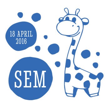 Újszülött matrica