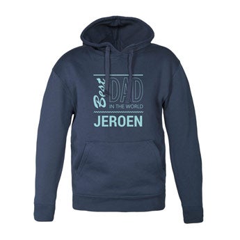 Mannen hoodie - Navy