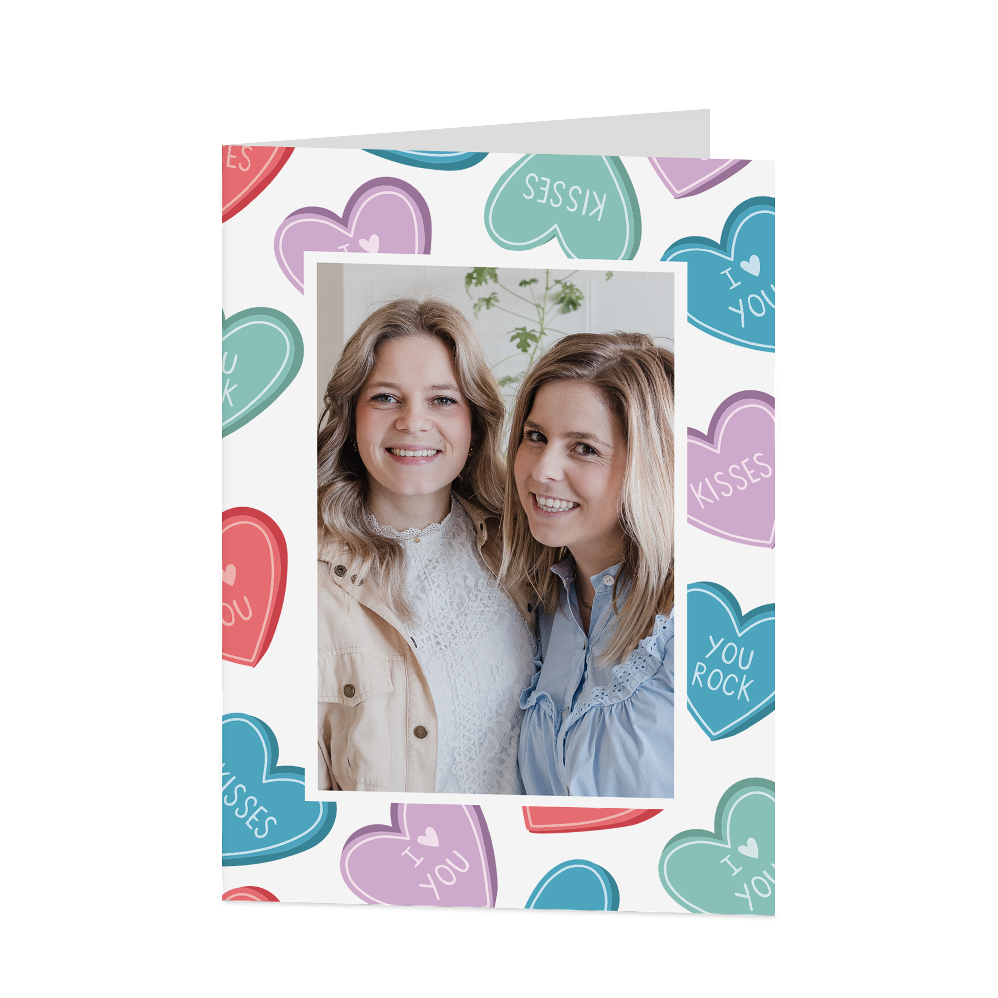 Personalised greeting card - XL - Portrait
