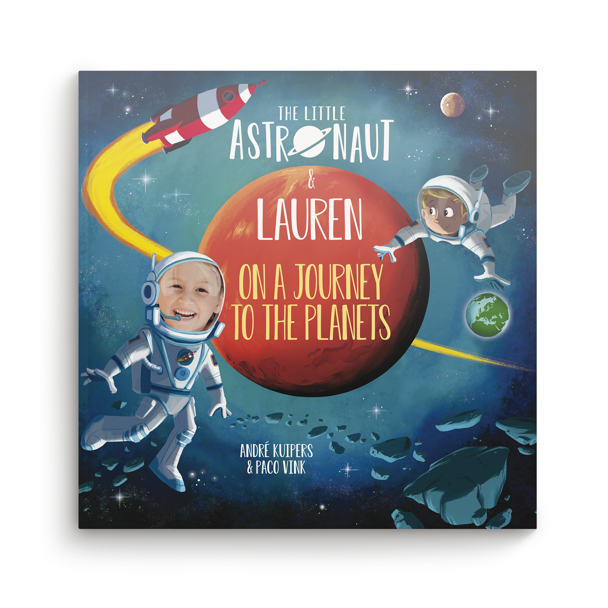 Personalised children's book - The Little Astronaut - XXL - Hardcover 