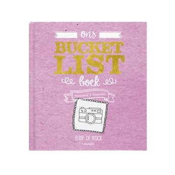 Het Bucketlist boek voor oma's met namen en foto's (Softcover)