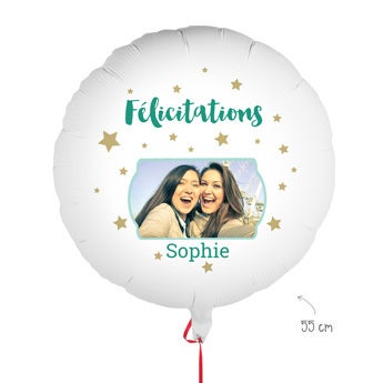 Ballon personnalisé - Félicitations