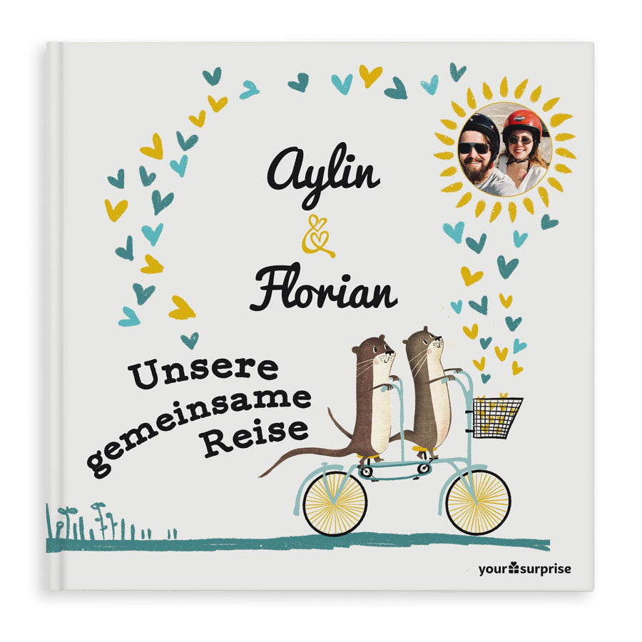 Personalisiertes Buch - Unsere gemeinsame Reise - Softcover