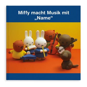 Buch mit Namen - Miffy macht Musik - Hardcover