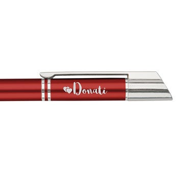 Viva Pens - Penna a sfera Tess - Rosso (destrimano)