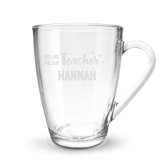 Glass mug - Teacher
