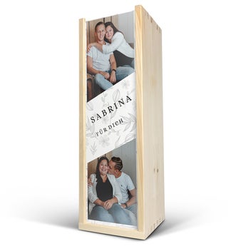 Weinkiste aus Holz - Magnum