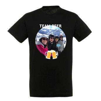 T-shirt - Homme - Noir - XXL