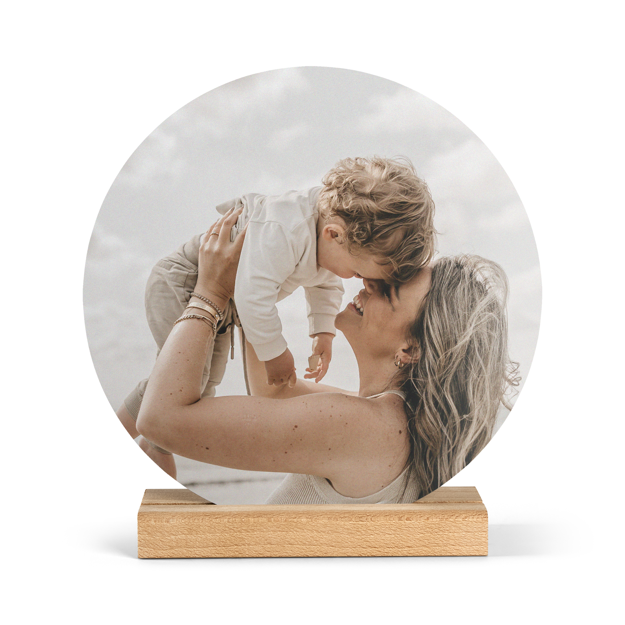 Printed Forex Photo Tile with Stand - Round