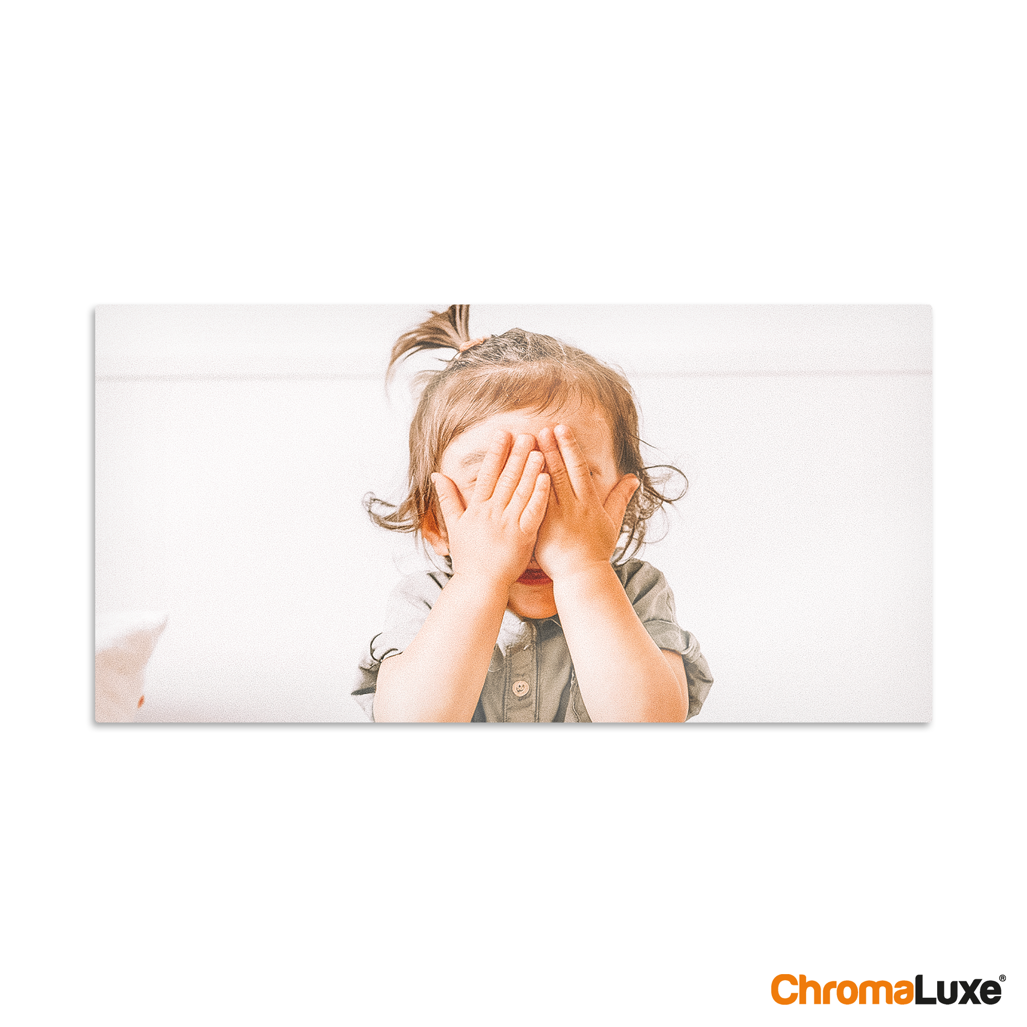 Fototafel - ChromaLuxe - Weiß