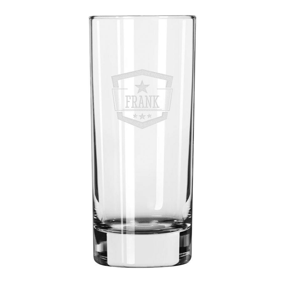 Personalised highball glass - Engraved - 6 pcs