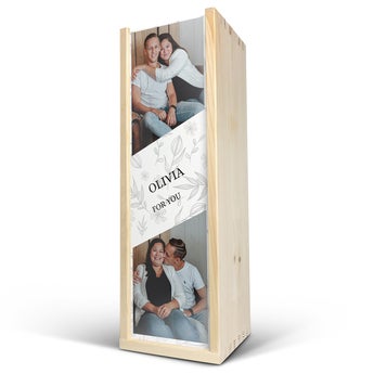 Wooden case - Magnum - Chromaluxe lid