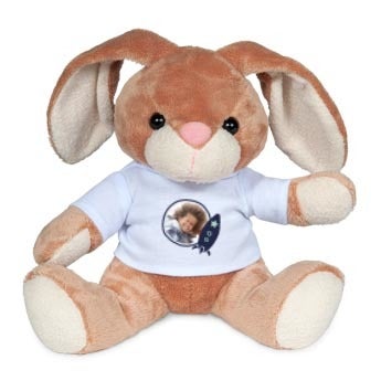 Prilagojena ljubka igrača s fotografijo - Bunny Rabbit