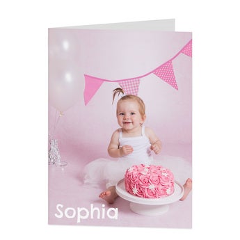 Tarjeta de felicitación - XL - Vertical