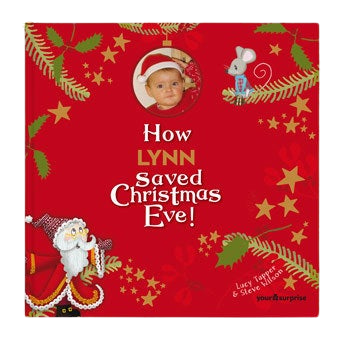 Personalised children's book - Saving Christmas Eve - Hardcover