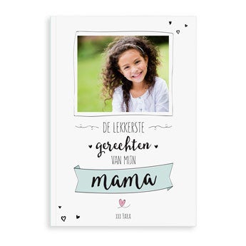 Moederdag receptenboek - A4 - Softcover