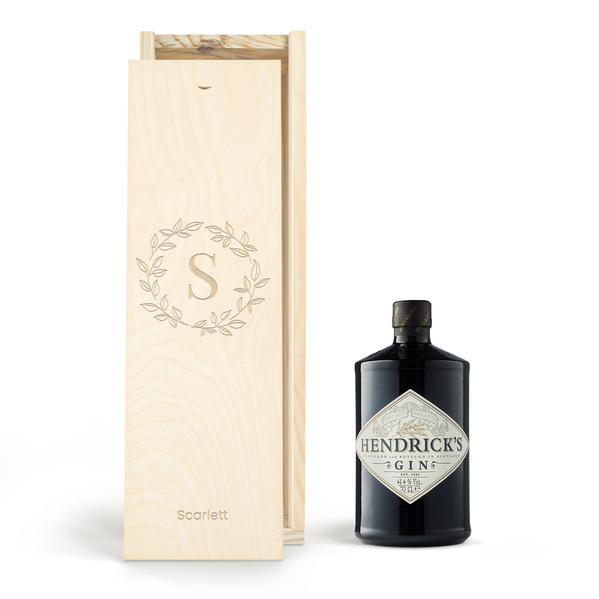 Gin Hendrick's - Coffret gravé