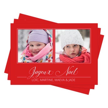 Cartes de voeux personnalisées