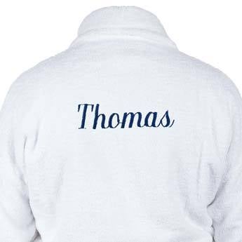 Albornoz para Hombres - Blanco S/M