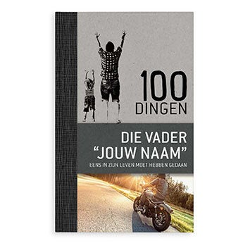 Boek "100 dingen die een vader eens in zijn leven moet hebben gedaan"