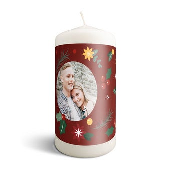 Stearinlys - 19 x 10 cm