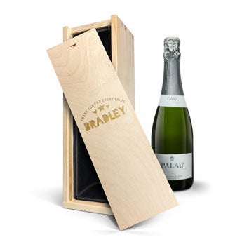 Cava Palau Gazo Brut - Em caixa gravada