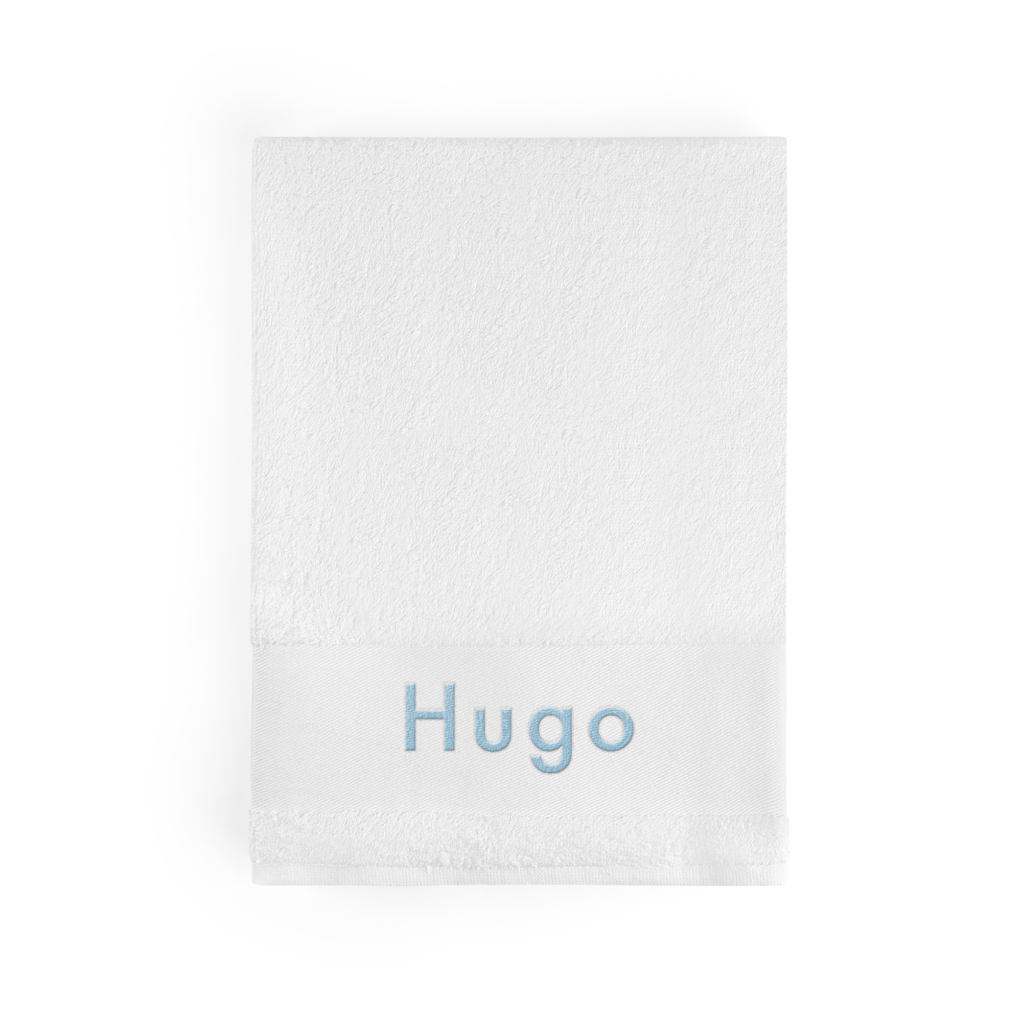 Serviette personnalisée - Blanc