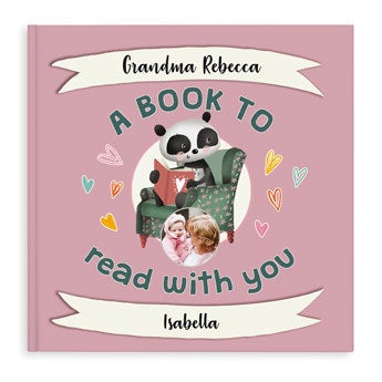 Personalised book - A book to read with you - Grandma - Hardcover