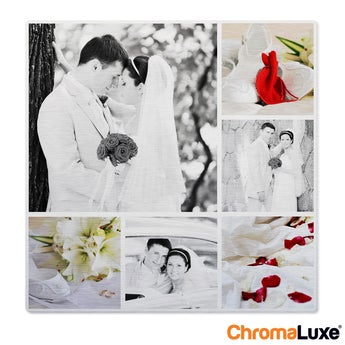 Collage de fotos de Instagram - Cepillado - 40x40cm