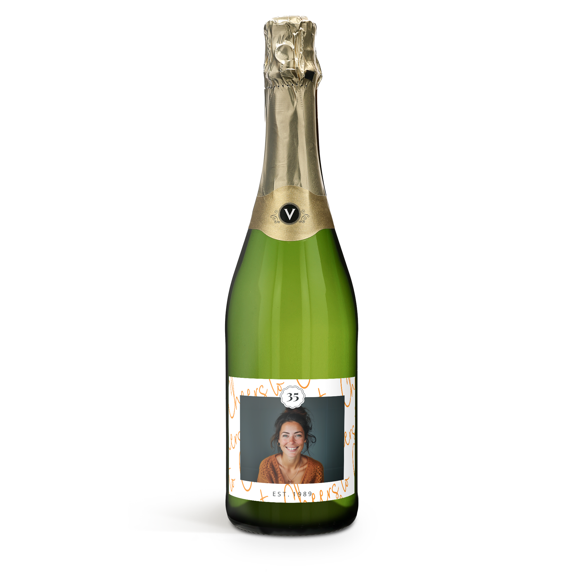 Vinho com etiqueta personalizada - Vintense Blanc Fines Bulles