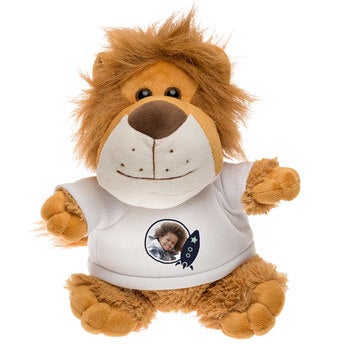 Léo le Lion en Peluche