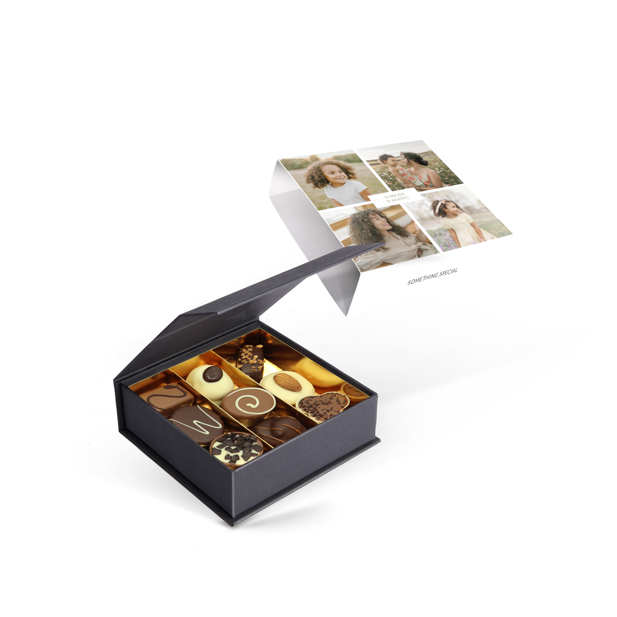 Coffret chocolats pralinés - 9 chocolats
