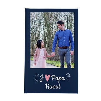 Carnet Fête des Pères - couverture rigide