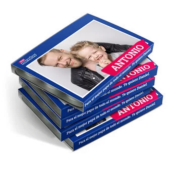 Caja de chicles con foto
