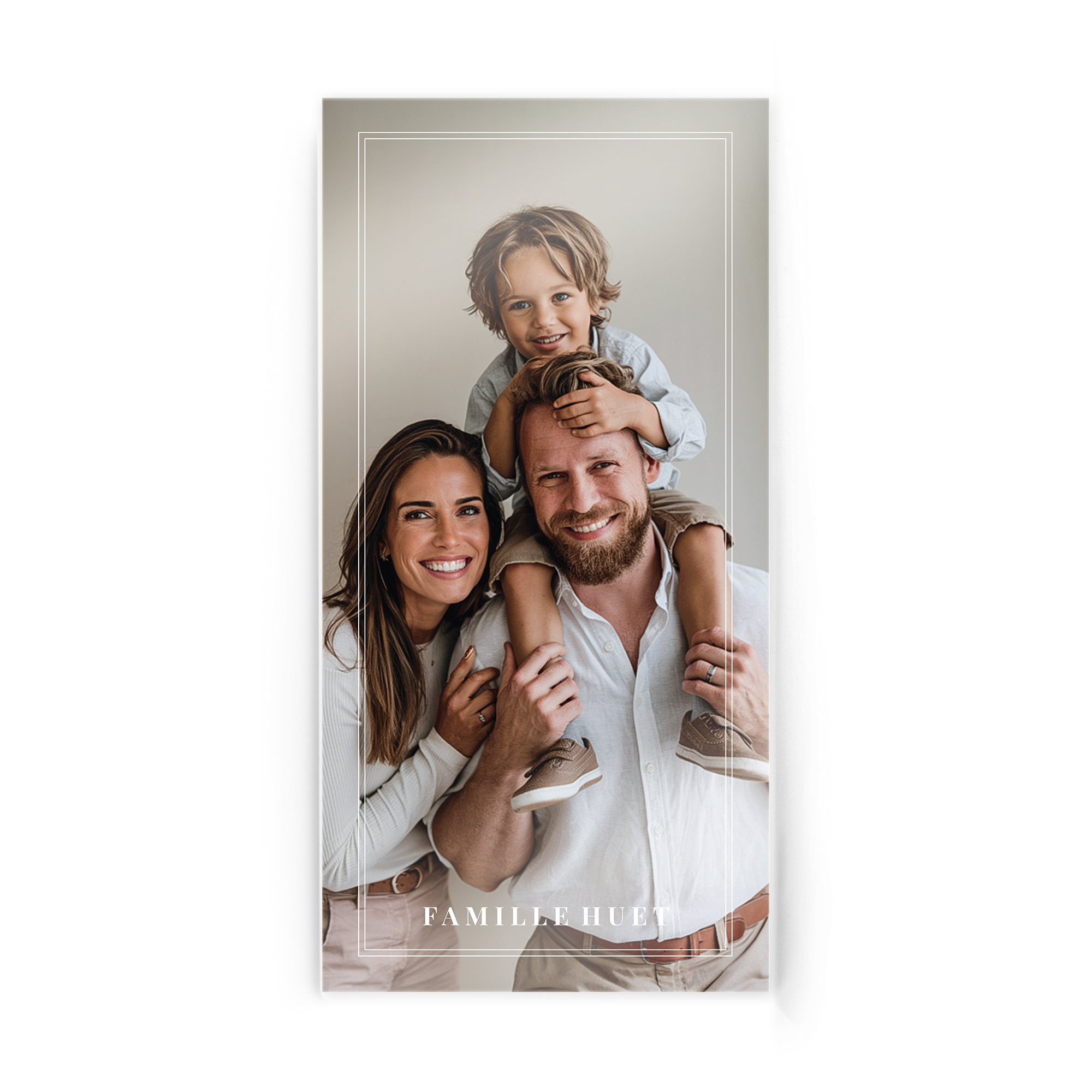 Impression photo sur plexiglas