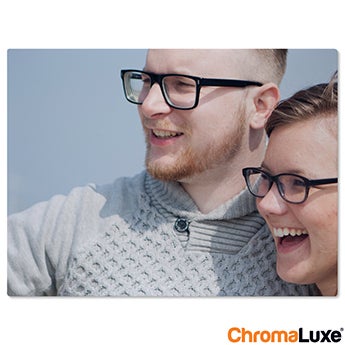 Chromaluxe Aluminium photo - White - 50x40 cm