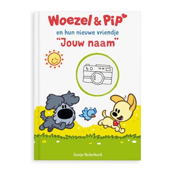 Boek met naam en foto - Woezel & Pip - Vriendje - XL boek (Hardcover)