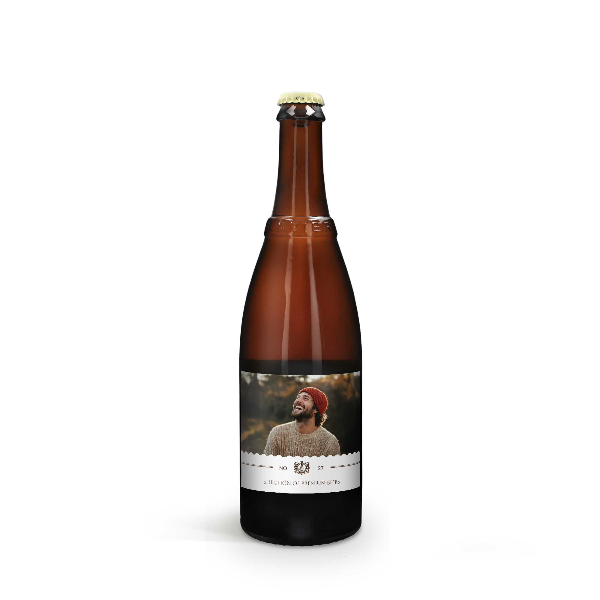 Westmalle Tripel bier met eigen label - 750 ml