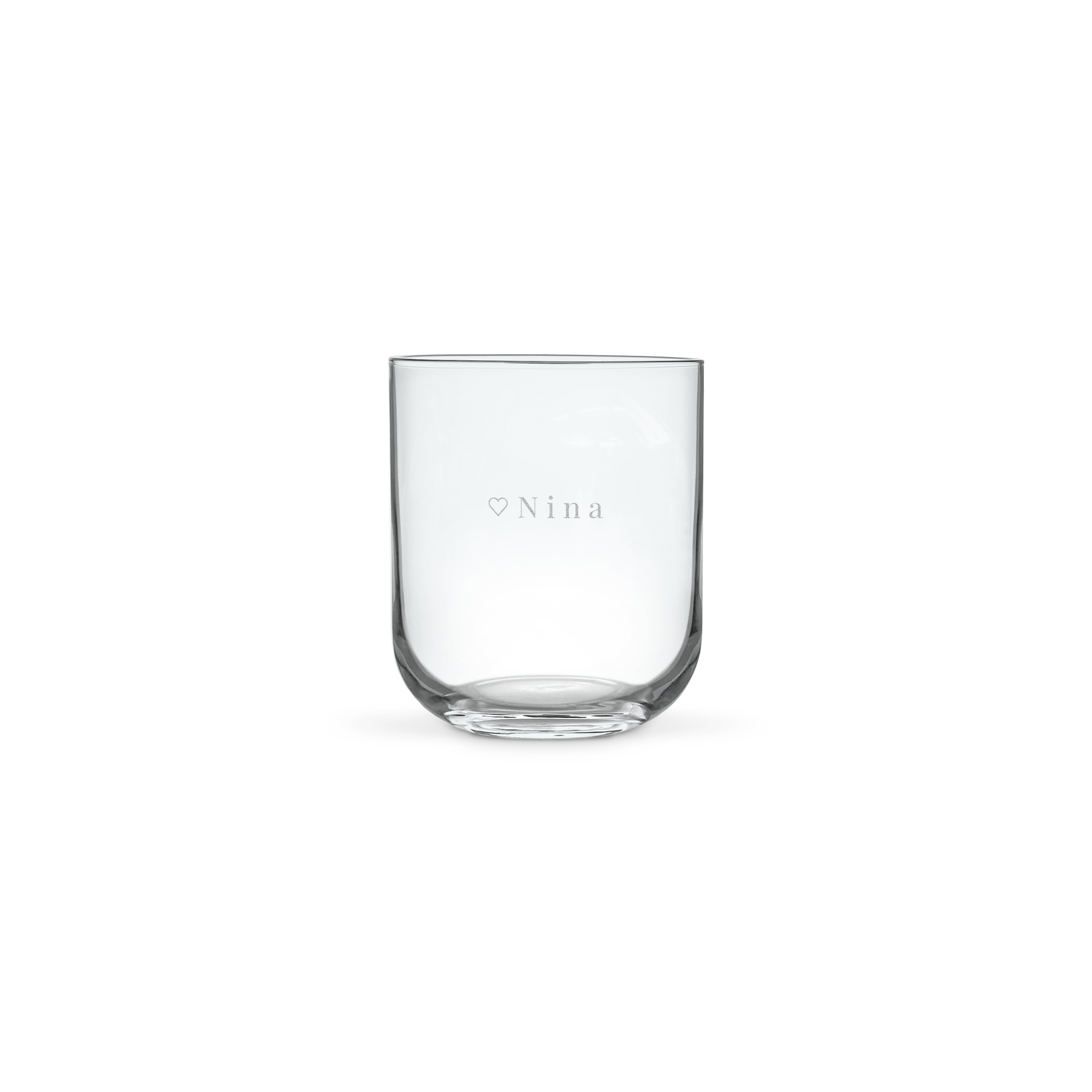 Waterglas deluxe graveren