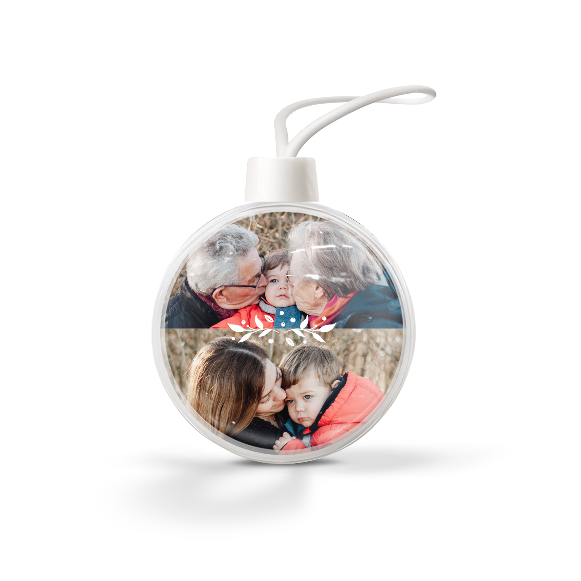 Vánoční koule - transparentní