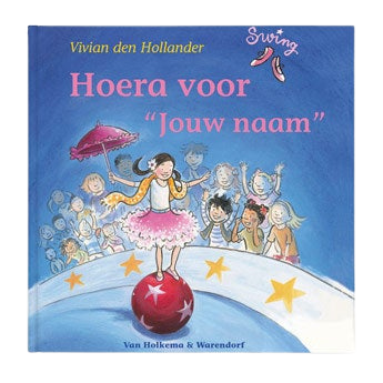 Boek met naam en foto - Hoera voor .. - Softcover