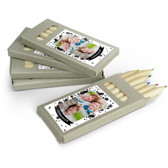 Personalised favours - Colouring pencils - 10 pcs