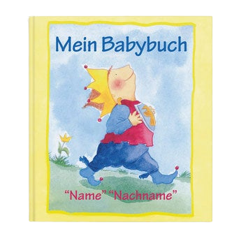 Mein Babybuch - Buch zur Geburt Personalisiert